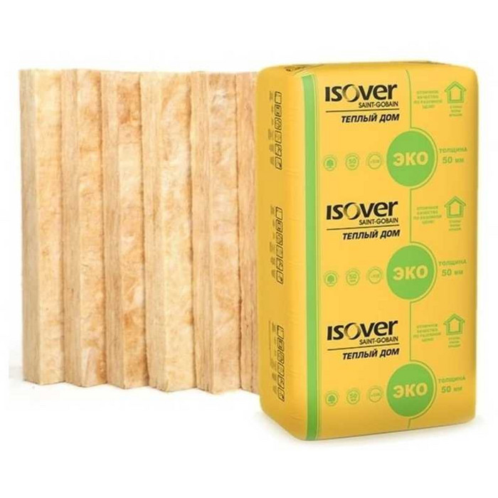 Утеплитель Isover Изовер Тёплый Дом Плита 50х610х1170 в Отрадном